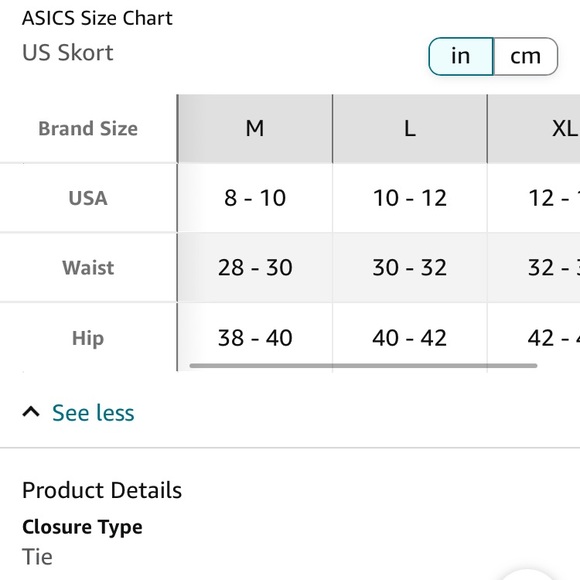 NWT ASICS Match Graphic Tennis Skort Fresh Ice Mint Green sz Medium - Picture 11 of 13